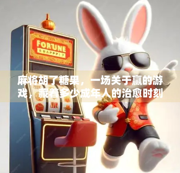 麻将胡了糖果，一场关于赢的游戏，藏着多少成年人的治愈时刻？