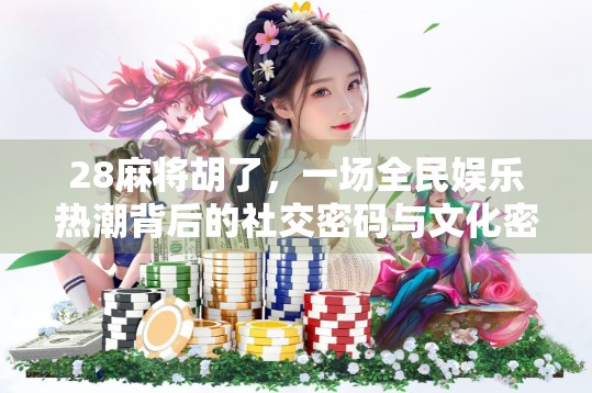 28麻将胡了，一场全民娱乐热潮背后的社交密码与文化密码