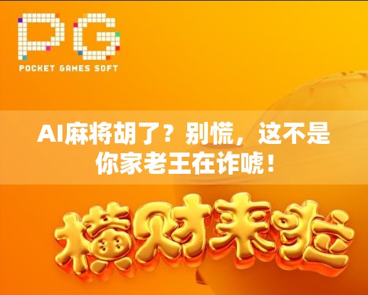 AI麻将胡了？别慌，这不是你家老王在诈唬！