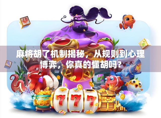 麻将胡了机制揭秘,从规则到心理博弈,你真的懂胡吗?