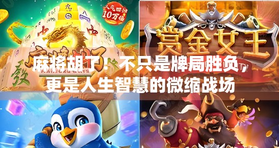 麻将胡了！不只是牌局胜负，更是人生智慧的微缩战场