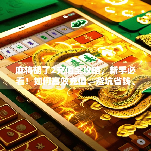 麻将胡了2充值全攻略，新手必看！如何高效充值、避坑省钱、快速上分？