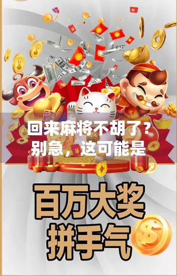 回来麻将不胡了?别急,这可能是你人生节奏的信号灯!