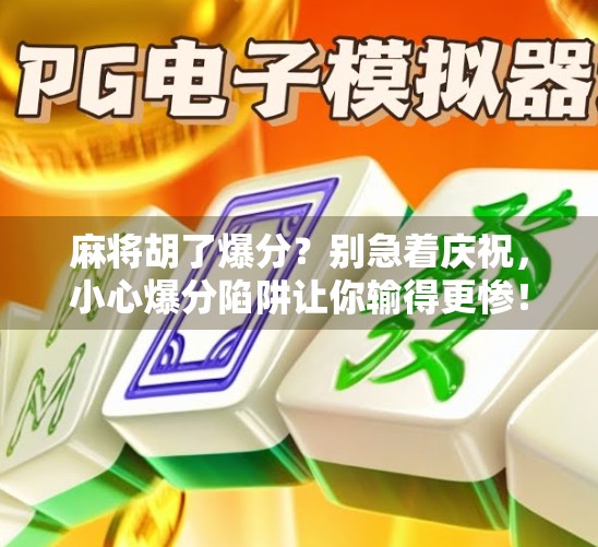 麻将胡了爆分？别急着庆祝，小心爆分陷阱让你输得更惨！