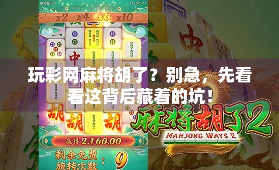 玩彩网麻将胡了?别急,先看看这背后藏着的坑!