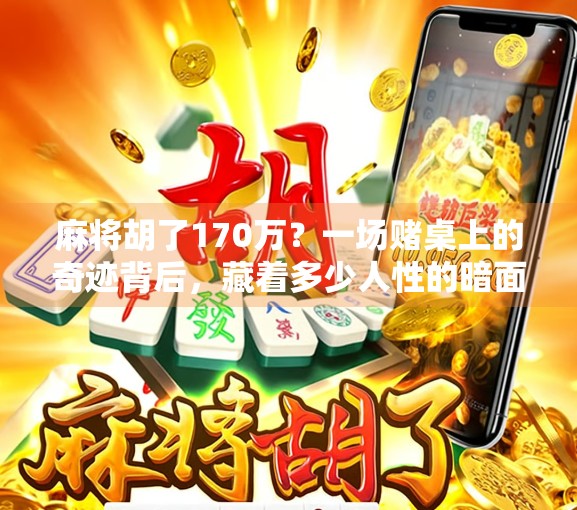 麻将胡了170万？一场赌桌上的奇迹背后，藏着多少人性的暗面？