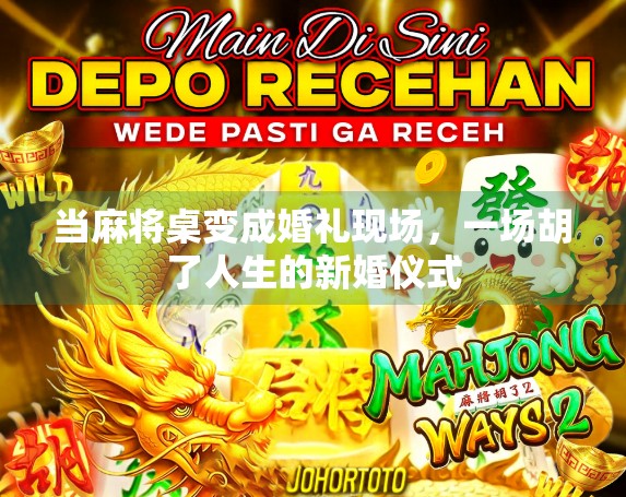 当麻将桌变成婚礼现场，一场胡了人生的新婚仪式
