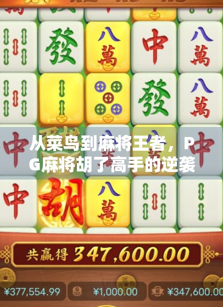 从菜鸟到麻将王者，PG麻将胡了高手的逆袭之路，你也能做到！