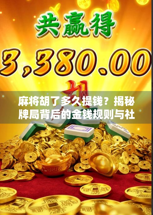 麻将胡了多久提钱？揭秘牌局背后的金钱规则与社交潜规则