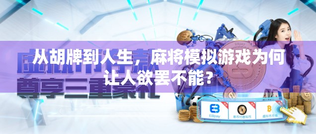 从胡牌到人生，麻将模拟游戏为何让人欲罢不能？