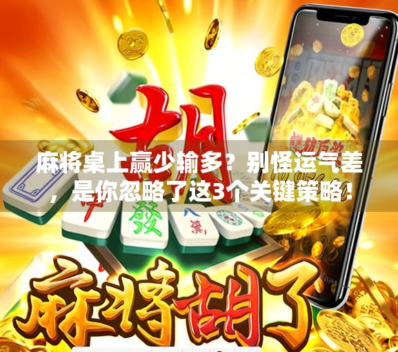 麻将桌上赢少输多？别怪运气差，是你忽略了这3个关键策略！