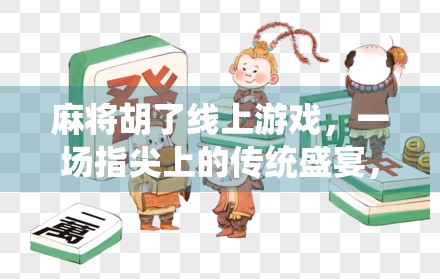 麻将胡了线上游戏,一场指尖上的传统盛宴,如何在数字时代焕发新生?