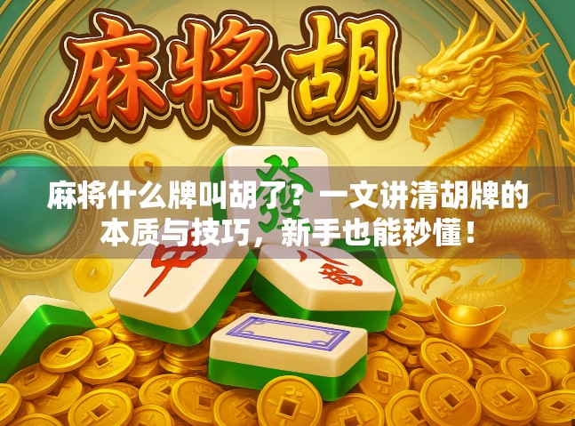 麻将什么牌叫胡了？一文讲清胡牌的本质与技巧，新手也能秒懂！