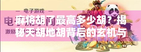 麻将胡了最高多少胡？揭秘天胡地胡背后的玄机与彩头！