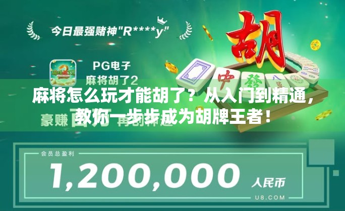 麻将怎么玩才能胡了？从入门到精通，教你一步步成为胡牌王者！