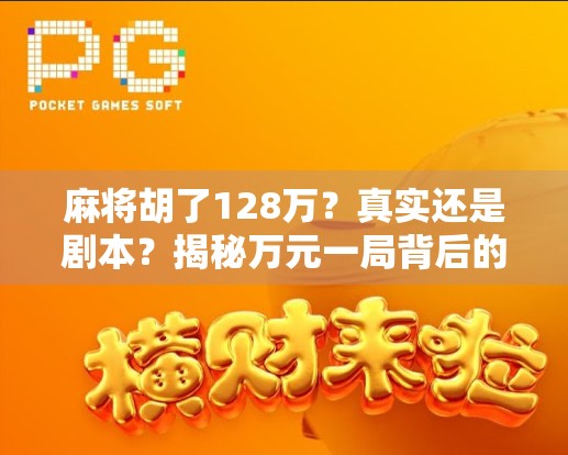 麻将胡了128万？真实还是剧本？揭秘万元一局背后的金钱游戏与人性暗流