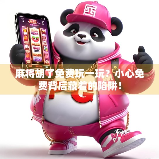 麻将胡了免费玩一玩？小心免费背后藏着的陷阱！