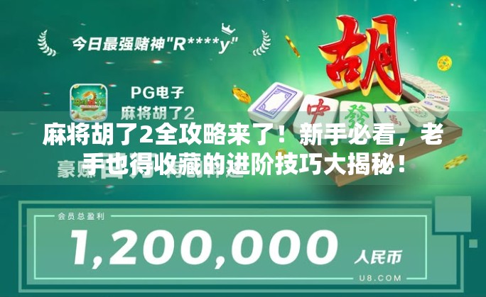 麻将胡了2全攻略来了!新手必看,老手也得收藏的进阶技巧大揭秘! 麻将胡了2全攻略来了!新手必看,老手也得收藏的进阶技巧大揭秘!