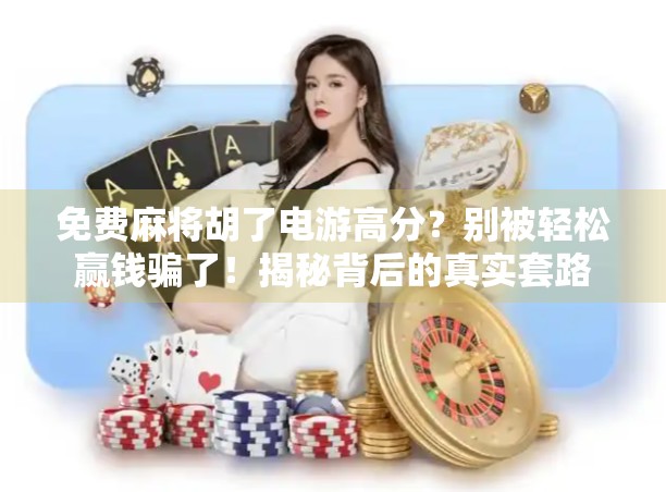 免费麻将胡了电游高分？别被轻松赢钱骗了！揭秘背后的真实套路