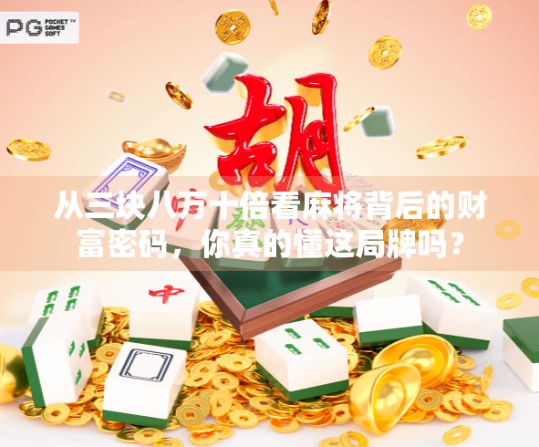 从三块八万十倍看麻将背后的财富密码,你真的懂这局牌吗? 从三块八万十倍看麻将背后的财富密码,你真的懂这局牌吗?
