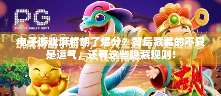 电子游戏麻将胡了爆分？背后藏着的不只是运气，还有这些隐藏规则！
