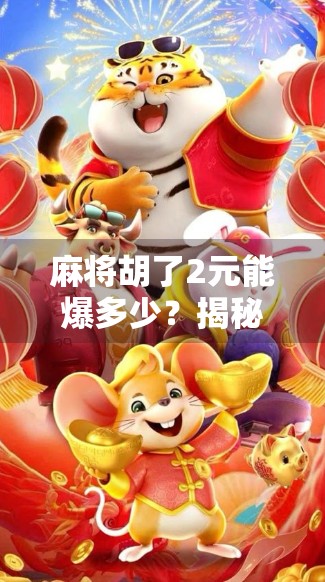 麻将胡了2元能爆多少？揭秘小赌怡情背后的惊人财富密码！
