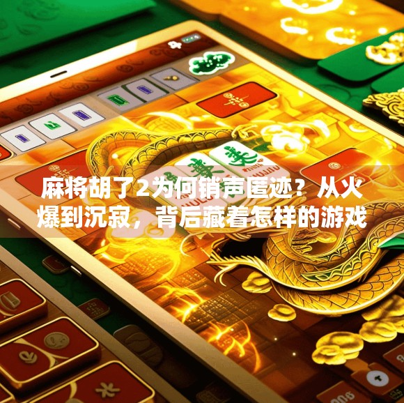 麻将胡了2为何销声匿迹？从火爆到沉寂，背后藏着怎样的游戏产业真相？