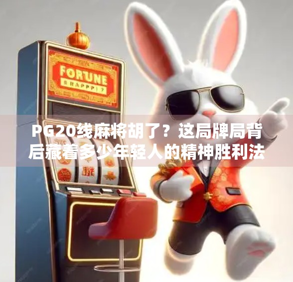 PG20线麻将胡了？这局牌局背后藏着多少年轻人的精神胜利法？