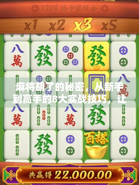 麻将胡了的秘密,从新手到高手的8大实战技巧,让你不再听牌就输!