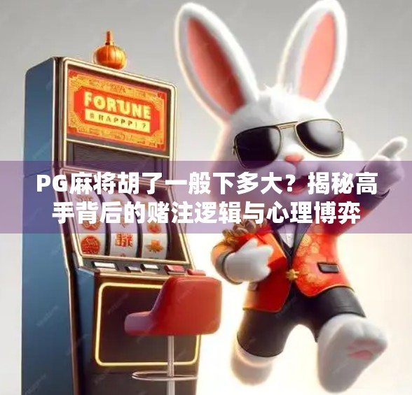 PG麻将胡了一般下多大？揭秘高手背后的赌注逻辑与心理博弈