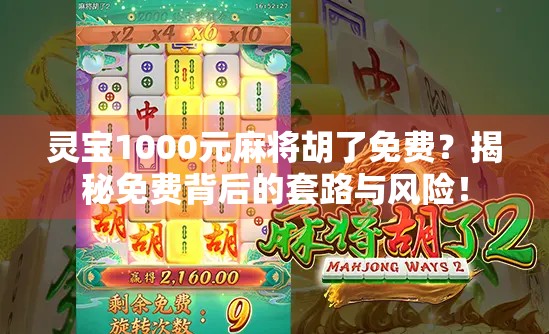 灵宝1000元麻将胡了免费？揭秘免费背后的套路与风险！