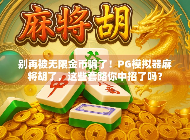 别再被无限金币骗了！PG模拟器麻将胡了，这些套路你中招了吗？