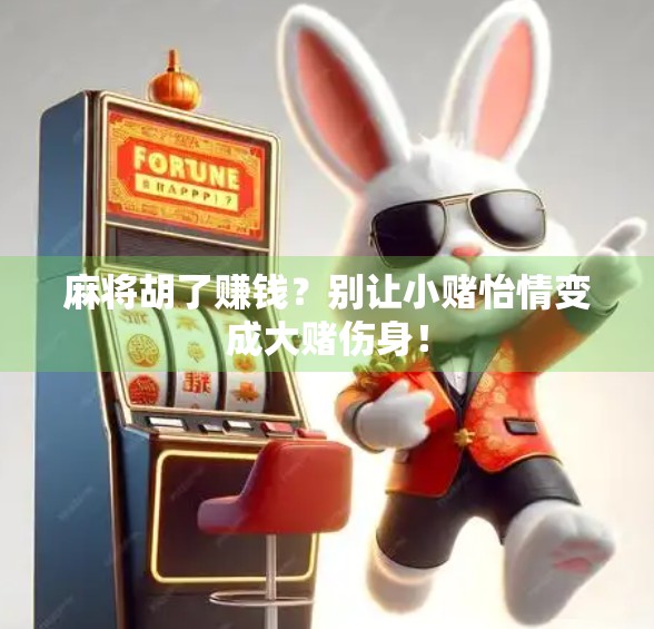 麻将胡了赚钱?别让小赌怡情变成大赌伤身!